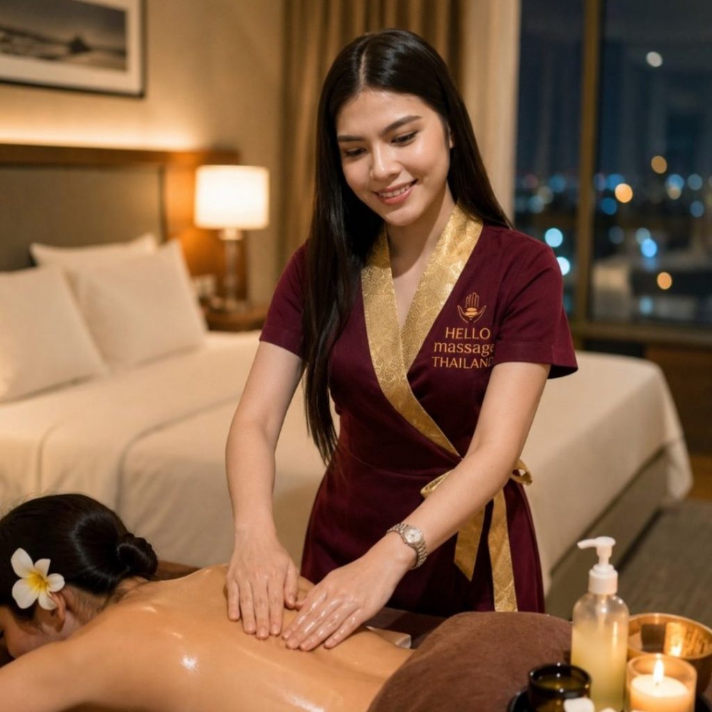 Mobile Massage Thailand Relaxing Thai Massage Premium Massage Experience Aromatherapy Oil Massage
